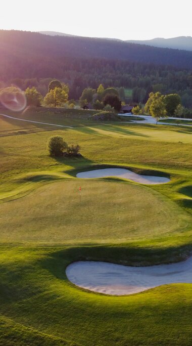 Vogelperspektive des Golfplatzes | © Deggendorfer Golfclub