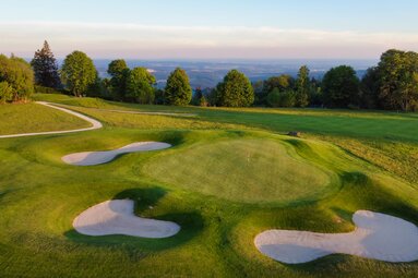 Vogelperspektive auf den Golfplatz | © Deggendorfer Golfclub