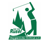 Grünes Logo auf weißem Grund von Golfspieler | © Deggendorfer Golfclub