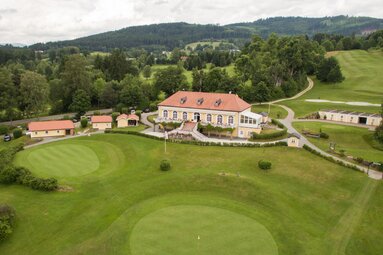 Blick von Oben auf die Anlage | © Golfpark Oberzwieselau